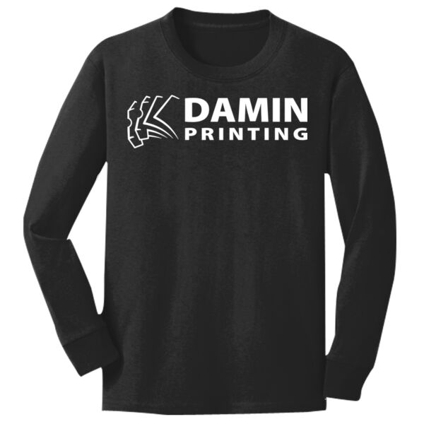 Damin - Youth Long Sleeve Core Cotton Tee Thumbnail